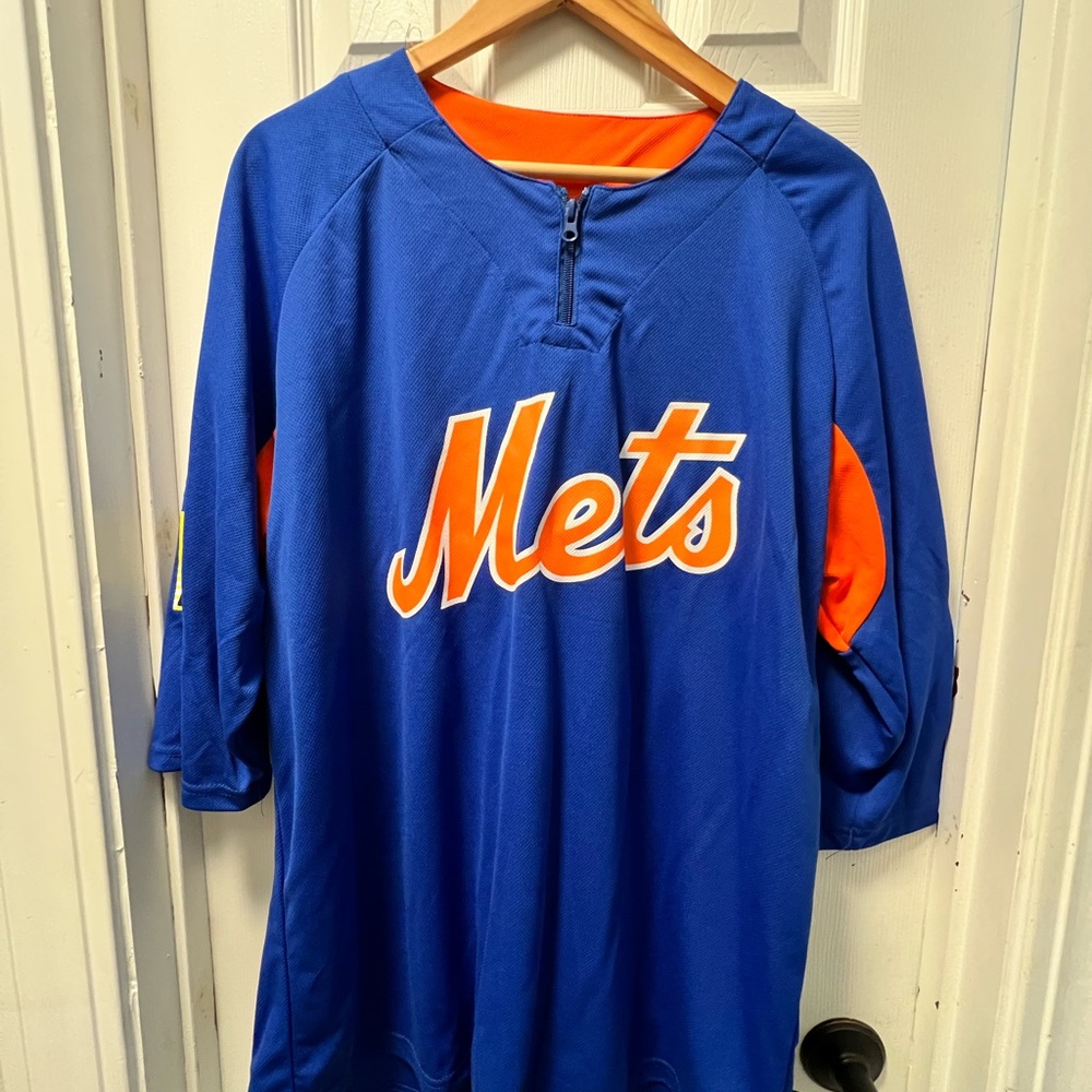 Men New York Mets blue baseball jersey #MLB #baseball
Size XL
